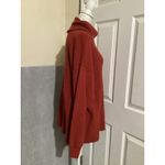 Free People Oversized Turtleneck Ribbed Knit Sweater Burnt Orange Size M Photo 1