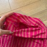 Calvin Klein Jeans  pink striped t-shirt size medium Photo 2