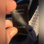 Lulu's | Romantic Moves Navy Blue Velvet Long Sleeve Romper, Size XS Photo 8