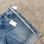 Good American NWT Women’s Good 90s Icon Bermuda Denim Shorts in Indigo 12/31 Photo 12