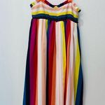 Listicle  boutique striped colorful dress spagaheti strap size medium Photo 0