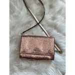 Kate Spade  NEW YORK pale pink GLITTER crossbody bag retails for $350 Photo 0