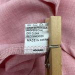 Zanzea Collection Top Women’s M Pink Popover Blouse Vneck Pocket Woven Relaxed Photo 7