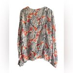 & Other Stories & Other Stories Gray Black Wrap Blouse Photo 1