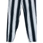 Urban Outfitters BDG  Jeans Womens 26 Black White Striped High Rise 90s Retro Photo 3