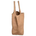 None Hathaway Woven Tote Bag Warm Taupe Photo 2