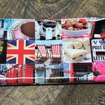 Cats Eyes Britannia Wallet NWT‎ Retired Patterns London Red Photo 0