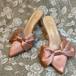 Lulus Pink Bow Heels  Photo 2