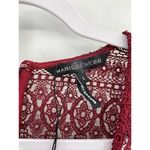 Marissa Webb Maroon Red Cybil Lace V Photo 6