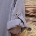 Cloth & Stone  Tencel Mini Dress Taupe Brown Photo 4