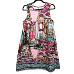 Anthropologie By Amelia Italy Amalfi Coast Print Shift Dress Size Small Photo 5