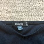 Long Flared Sleeve Top Black Size 2 Photo 1