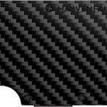 Slim Wallet For Men - Front Pocket RFID Blocking Minimalist Wallet For Men - Metal Wallet With Money Clip For Men (Carbon Fiber) Photo 5