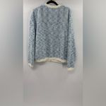 J.Crew Stitched lady cardigan sweater Blue Size XXL Photo 4