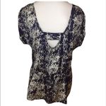 Trendy Angel Blue Top Small White Photo 1