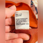 Anthropologie YUMI KIM Live It Up Skirt In Orange Size Medium NWOT $178 Photo 12