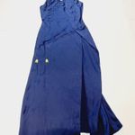 L'Academie  Racerback Tank Midi Dress in Navy XS Photo 0