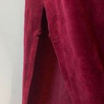 Victoria's Secret Country Vintage Red Velvet Maxi Nightgown Size Large Photo 3