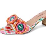 Betsey Johnson NEW Dietrich Sandal Multicolor Floral Peal Embellished SZ-8.5 Photo 4