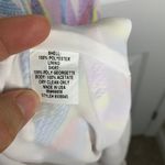 Shoshanna  pastel Rainbow Braided Halter Dress Geometric Summer‎ Party Size 2 Photo 5