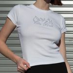 Brandy Melville White Tee Photo 0