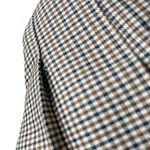 Urban Outfitters  brown and White Checkered Mini Skirt size small Photo 2