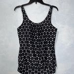 Tankini ~ Black & White Polka Dot ~ Tank Style ~ Padded ~ Swimsuit ~ Large Photo 1
