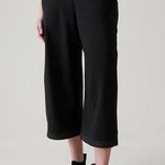 Athleta  Triumph Hybrid Wide Crop Size XS Black NEW Photo 1