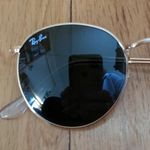 Ray-Ban Round Metal Sunglasses Gold/green Photo 2