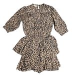 Zadig & Voltaire  Rooka Leoapard Print Tiered Dress Size: XS Photo 1