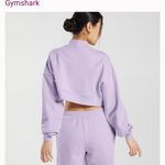Gymshark  Cropped Sweatshirt Purple Photo 2