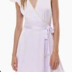 Aritzia Wilfred lavender wrap dress | Photo 4