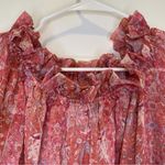 MISA Los Angeles Washed Rose Pink Danae Floral Blouson Mini Dress Sz XS NWT Photo 12