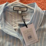 Rachel Parcell  Women's Light Blue Striped Pajama Top Photo 1
