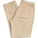 A3 L.L.Bean Women's Nylon Blend Casual Cropped Pants Lightweight Size 10 REG Tan Photo 0