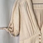 Free People  Cotton Button Front Midi Dress
Cottagecore Cotton Boho Bridal Small Photo 5