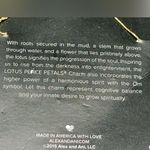 ALEX AND ANI  LOTUS PEACE PETALS Gold Heart Expandable Necklace - NWT Photo 9