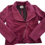 Kut From The Kloth  Jacket Womens Small Red‎ Carina Faux Suede Moto Jacket Photo 1