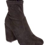 Steve Madden Gaze Black Suede Mid-Calf Booties Photo 3