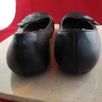 Kenneth Cole  Reaction Square Toe Black Ballet Flats with Bow Detail Size 6 Photo 1