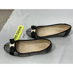 Charter Club Womans Pimmas 10 M Black Plaid Slip On Flat Shoes Photo 2