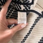 IRO Black/White Wrap Sleeveless Vest Striped Sz EU34 Photo 4