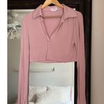 Lovers + Friends Revolve  Pink Celeste Crop Top Pink Photo 1