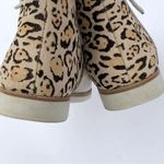 Rollie Booties 7 leather ankle boots Neutral Fall Leopard winter Casual Comfort Tan Photo 6