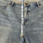 Soft Surroundings  Jean 18W Ultimate Straight Crop Women‎ Denim Boho Embroidery Photo 7