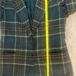 Chadwick's Vntg Classic Plaid Wool Blend Blazer Jacket Dark Acadamia Prep Clueless Office Photo 4