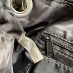 Lulu beautiful vegan leather tassel saddle crossbody bag Black Photo 6