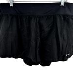 Nike Active Board Shorts Swim Pull On Mid Rise Logo Stretch Beach Black 1X Photo 1