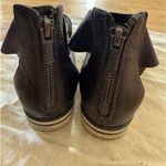 Eileen Fisher sport tumbled leather sneaker sandal size 7 silver grey Photo 3