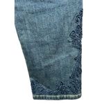 Soft Surroundings  Embroidered‎ Skinny Ankle Jeans 6 Photo 7